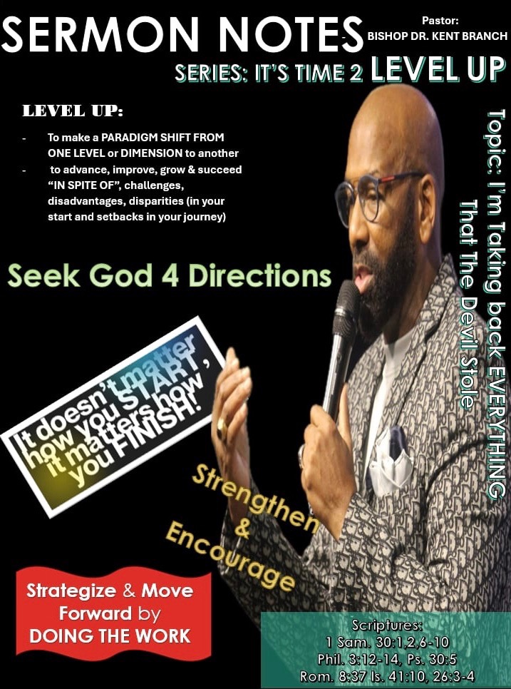 SEEK GOD FOR DIRECTION